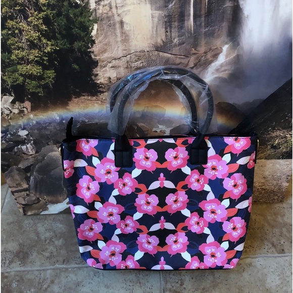 TRINA TURK FLORAL TOTE BAG - Picture 4 of 11
